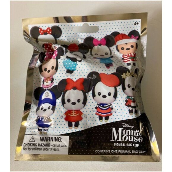Minnie Mouse Figure Bag Clips - Picture 2 of 9